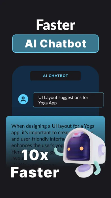 ภาพหน้าจอของ AI Chat - AI Chat Assistant