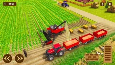 Ranch Farming Sim Tractor Game Screenshots