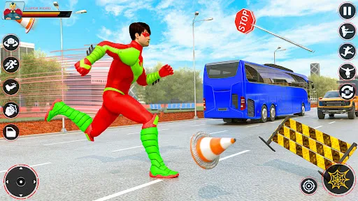 Spider Rope Hero Flying Games Screenshots