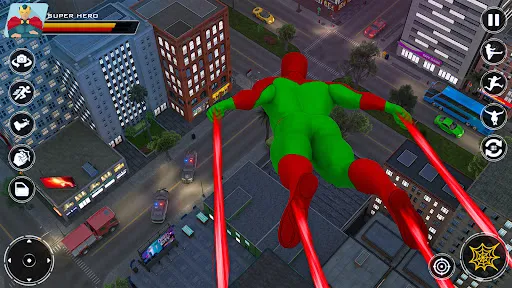 Spider Rope Hero Flying Games Screenshots