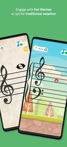Note Rush: Learn to Read Music スクリーンショット