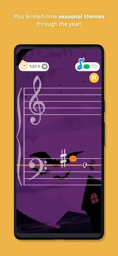 Note Rush: Learn to Read Music スクリーンショット