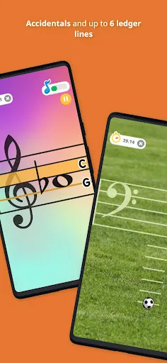 Note Rush: Learn to Read Music スクリーンショット