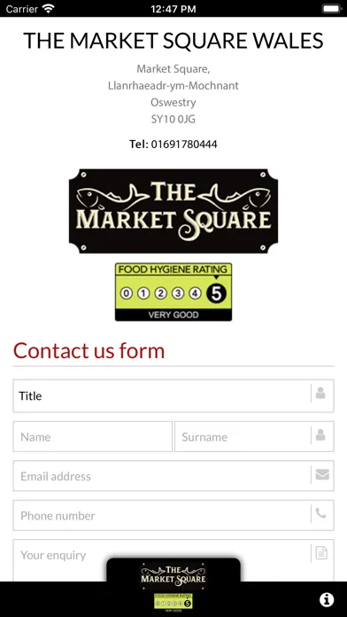 THE MARKET SQUARE FISH & CHIPS应用截图