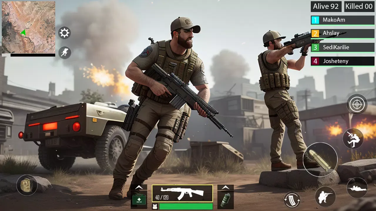 Squad Battleground Offline 스크린샷
