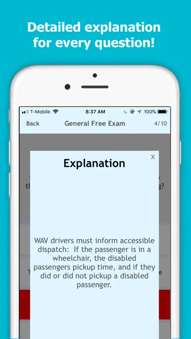 Capturas de pantalla de TLC Exam Center: Prep & Study