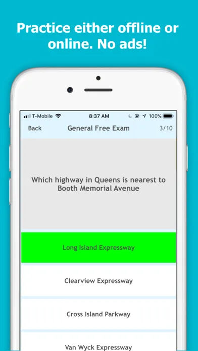 Capturas de pantalla de TLC Exam Center: Prep & Study