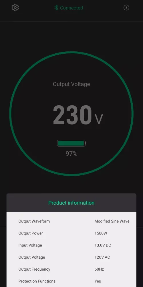 TM inverter سکرین شاٹس