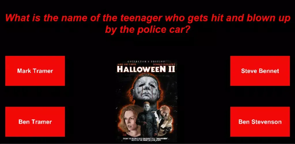 Ảnh chụp màn hình của Michael Myers Halloween Trivia
