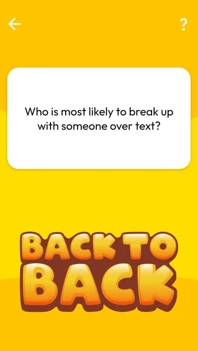 Back to Back: Ultimate Screenshots