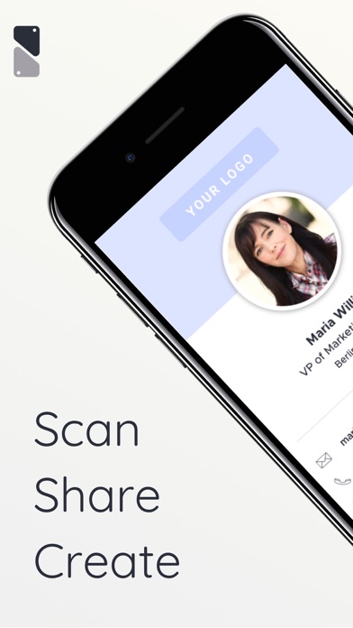 Tangkapan skrin Salut - Business Cards Scanner