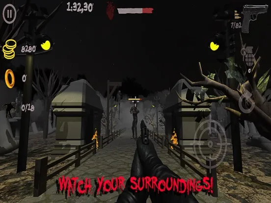 Counter Attack On Zombies iPad 應用截圖