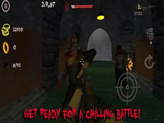 Counter Attack On Zombies iPad 應用截圖