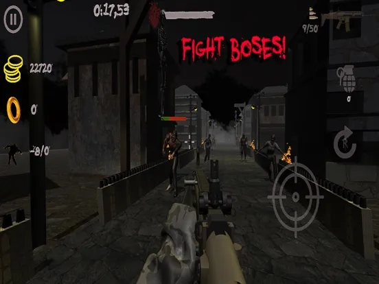 Counter Attack On Zombies iPad 應用截圖