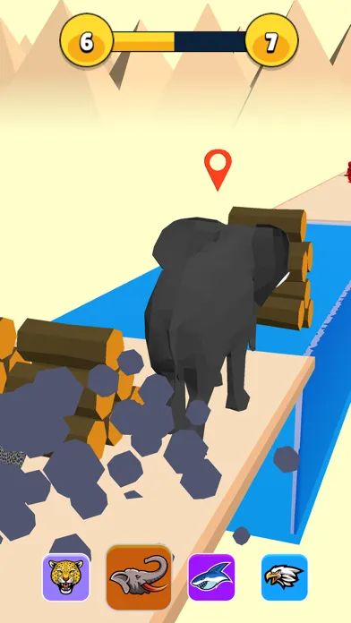 Animal Race 3D -Epic Challenge سکرین شاٹس