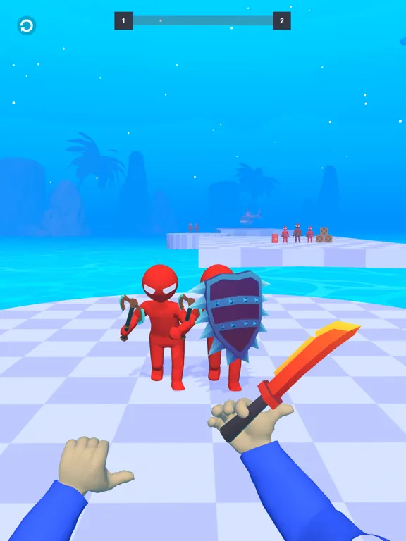 Capturas de pantalla de Knife Play 3D - Ninja Z Master iPad 