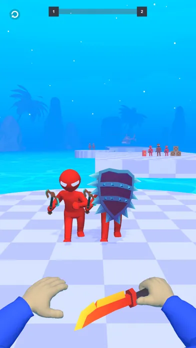 Capturas de pantalla de Knife Play 3D - Ninja Z Master