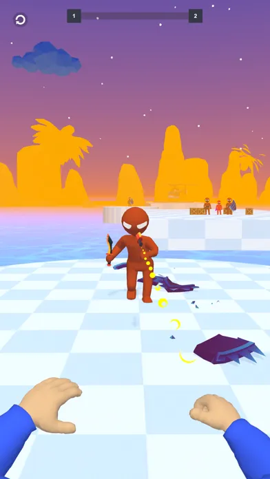 Capturas de pantalla de Knife Play 3D - Ninja Z Master