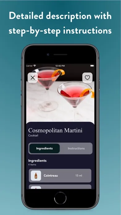 Capturas de pantalla de Cocktail Go