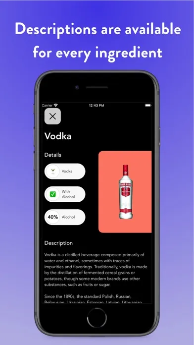 Capturas de pantalla de Cocktail Go