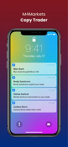 M4Markets Social Trading Screenshots