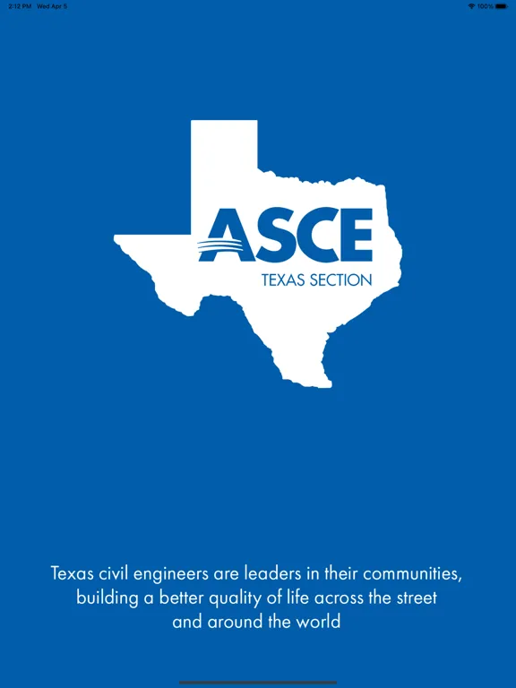 ASCE Texas Section iPad 應用截圖