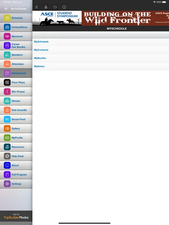 ASCE Texas Section iPad 應用截圖