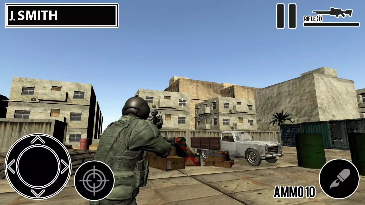 Tangkapan skrin Desert Hawk Down