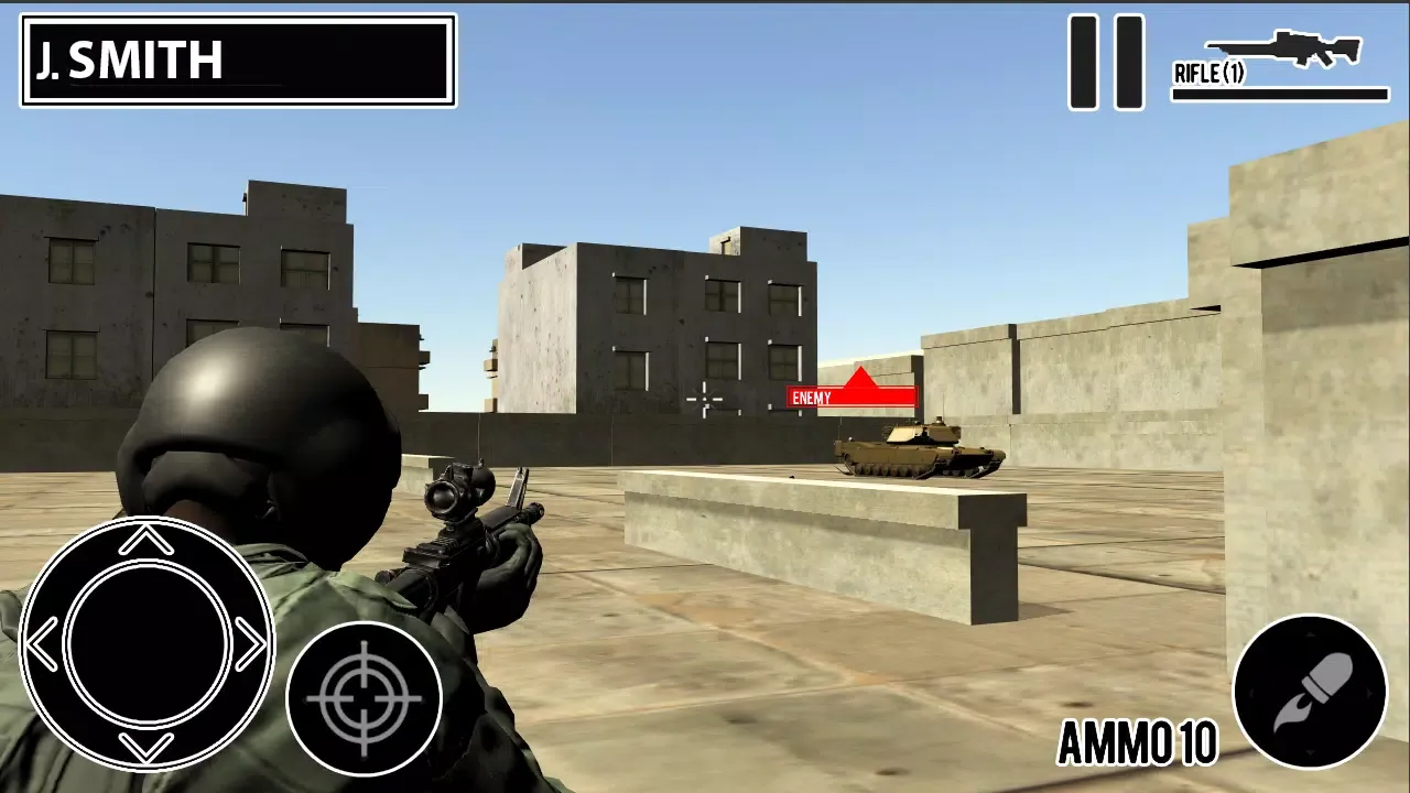 Tangkapan skrin Desert Hawk Down