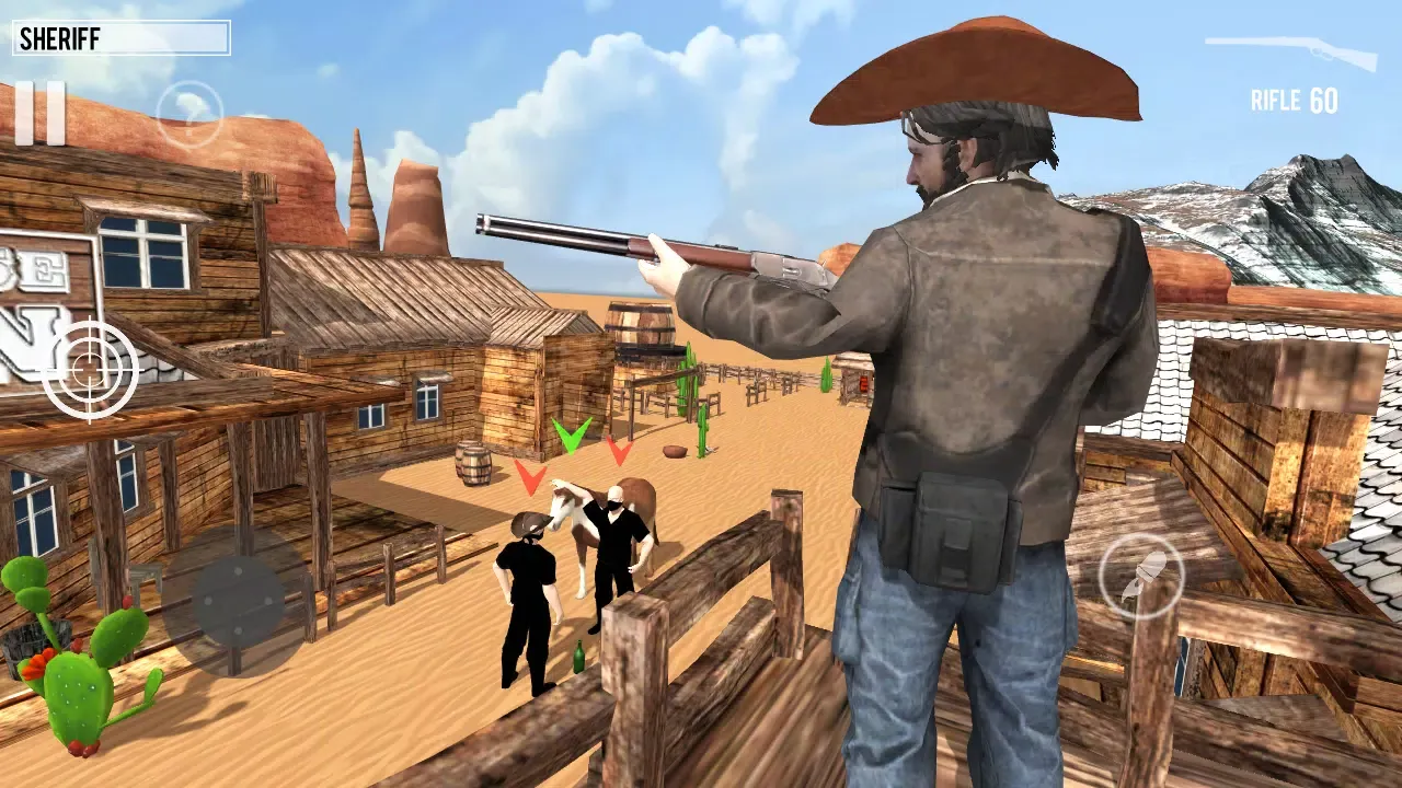ภาพหน้าจอของ West Gunslinger