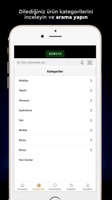 Captures d'écran de Kervan Mobilya