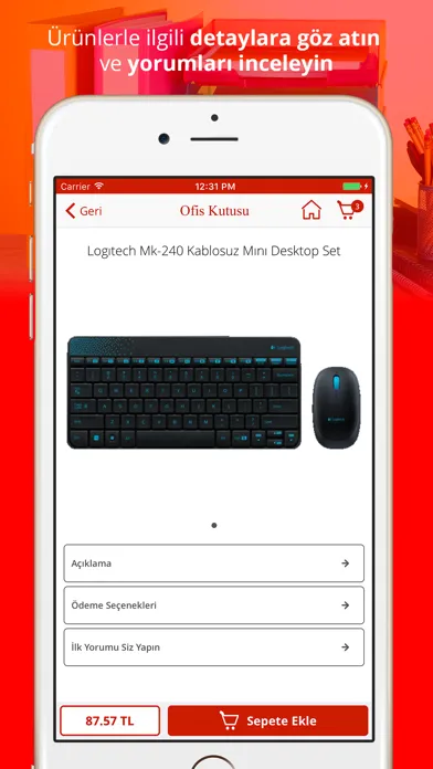 Ảnh chụp màn hình của Ofis Kutusu