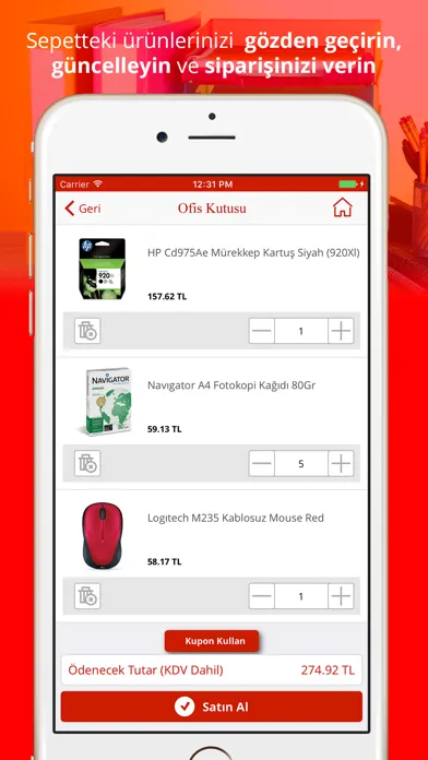 Ảnh chụp màn hình của Ofis Kutusu