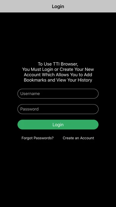 Скриншоты TTI Browser