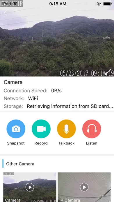 Zrzuty ekranu Okisa ip cam