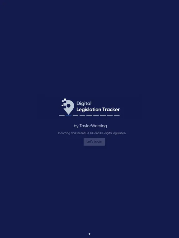 TW Digital Legislation Tracker iPad 应用截图
