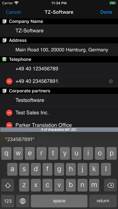 Capturas de pantalla de PocketDB