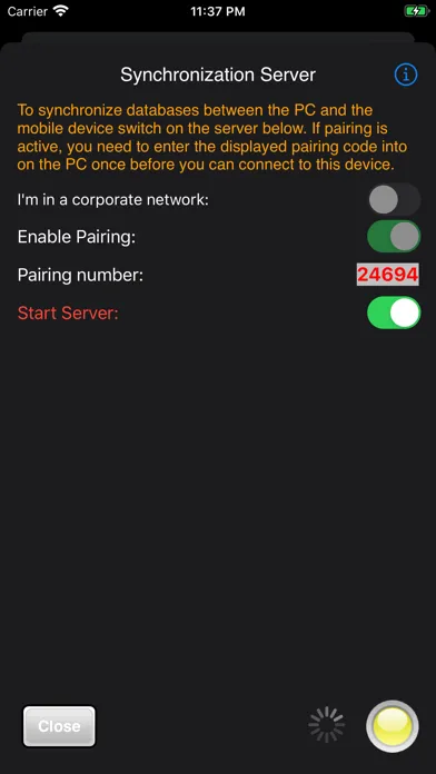 Capturas de pantalla de PocketDB