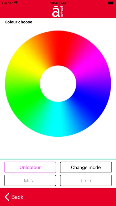 Zrzuty ekranu Actuel RGB Lights