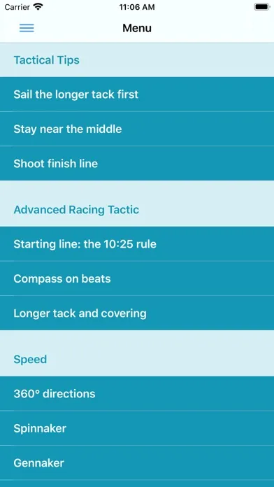 Скриншоты Tactical Sailing Tips 2.0
