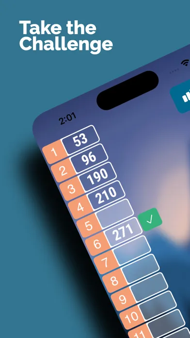 Blind 20: Number Challenge स्क्रीनशॉट