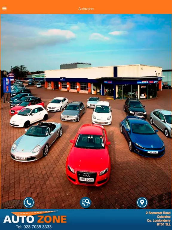 Скриншоты Autozone Cars Coleraine iPad 