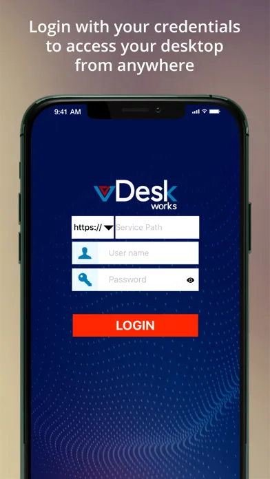 Capturas de pantalla de vDesk