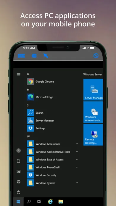 Capturas de pantalla de vDesk