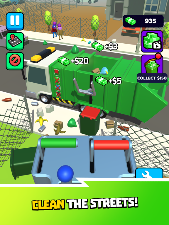 Garbage Truck 3D!!! iPad  Screenshots