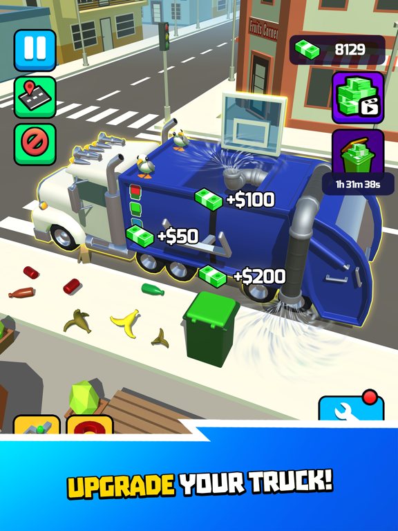 Garbage Truck 3D!!! iPad  Screenshots