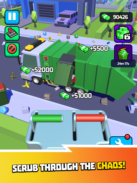 Garbage Truck 3D!!! iPad  Screenshots