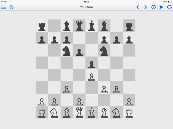 Tangkapan skrin Chess ◧ iPad 
