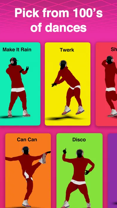 Zrzuty ekranu DanceApp