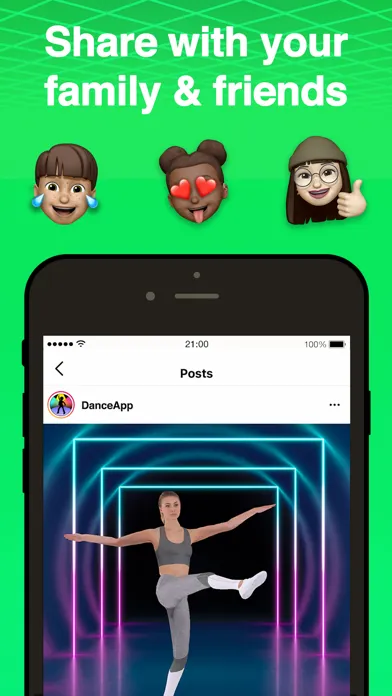 Zrzuty ekranu DanceApp